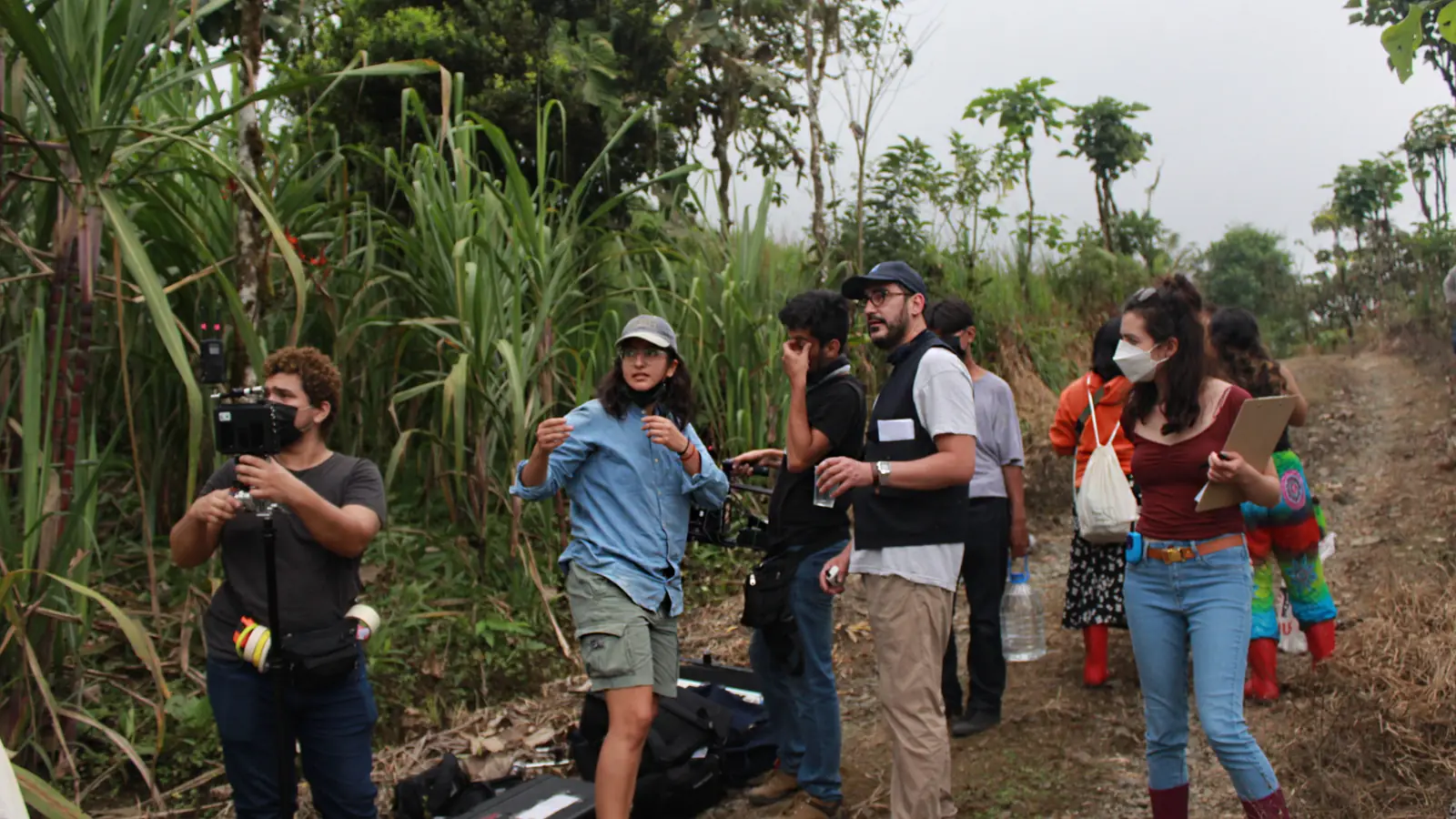 Equipo de Gatazo en locación